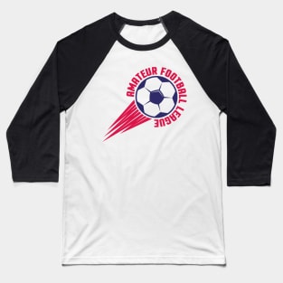 Two-color football print with heraldic elements Baseball T-Shirt